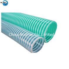 China 1.5 Inch Transparent PVC Steel Wire Reinforced Watering Suction Hose supplier