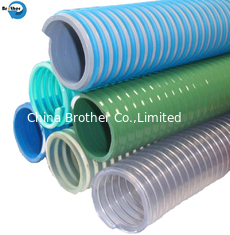 China High Pressure Clear Steel Wire Reinforced PVC Suction Hose supplier