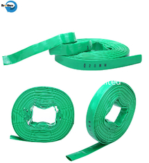 China PVC Reinforced Soft Flexible Anti-UV Durable Farmland Irrigation Water Discharge Layflat Hose supplier