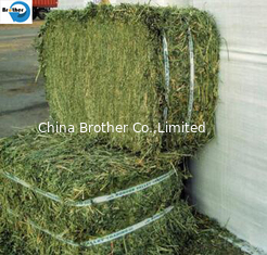 China Woven Polypropylene Hay Cover Tarps , Non Toxic Hay Bale Storage Bag 60Gsm - 150Gsm Density supplier