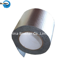 China Aluminum Foil Butyl Waterproof Tape Rubber Sealing Repair Roof Tape Waterproofing Roofing Tape supplier