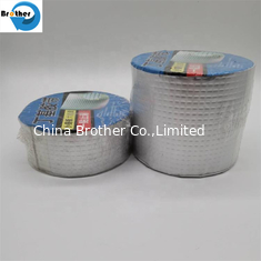 China Waterproof Butyl Rubber Tape Single Side Aluminum Foil Rubber Tape High Stick for Leakage Repairing supplier