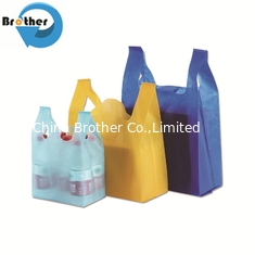 China Wholesale Biodegradable Blank T-Shirt Design Non Woven Shopping Tote Bag with Logo Printing for Promotion supplier