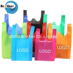 China Custom Reusable Shopping Bag Shopping Bag Advertising Eco-Bag PP Non-Woven T-Shirt Bag supplier