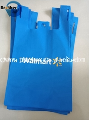 China Custom Eco-Friendly Reusable Vest T Shirt Nonwoven Warmart Tote Grocery Market Shopping Carry Gift PP Non Woven Bags supplier