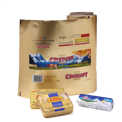 Can Butter Paper Printing Aluminum Foil Custom Laminated supplier