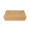 Factory Takeaway Fast Food Boxes Container Cardboard Eco Friendly Paper Containers Kraft Paper Box Food supplier