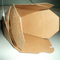 350g food grade cardboard white paper salad box with plastic handle supplier