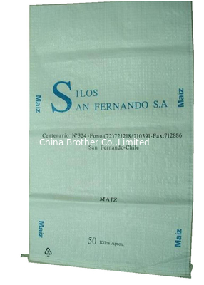 OEM Custom Polyethylene Woven Bags For Seeds / Urea Agricultural Packing supplier