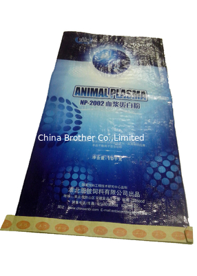 Printed Bopp Laminated PP Woven Bags ,  Polypropylene Fertilizer Packaging Bags supplier