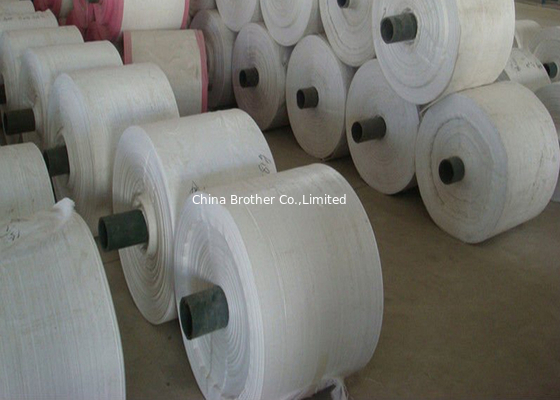 Eco Friendly Recycled PP Woven Fabric With Offset Printing / Laminated Printing supplier