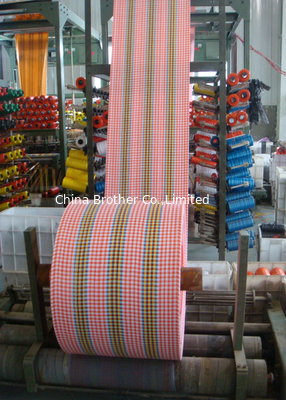 Eco Friendly Recycled PP Woven Fabric With Offset Printing / Laminated Printing supplier