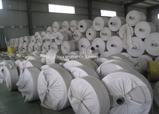 Customized PP Woven Fabric For Polypropylene Packaging Bags / Laminated Woven Sacks supplier