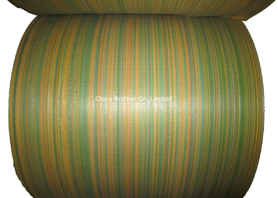 PE Laminated / BOPP Film PP Woven Fabric Roll With Custom Size Weight supplier