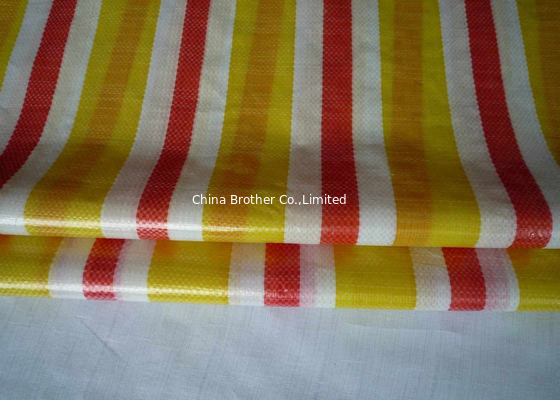 PE Laminated / BOPP Film PP Woven Fabric Roll With Custom Size Weight supplier