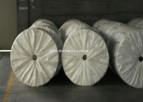 Moisture Proof Polypropylene Woven Fabric Roll , Offset Printing Woven Poly Fabric supplier