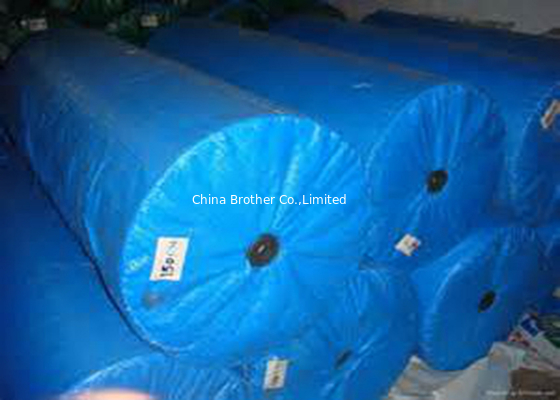 Moisture Proof Polypropylene Woven Fabric Roll , Offset Printing Woven Poly Fabric supplier