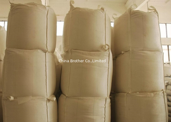 White PP Box Bags for Ore / Durable Woven Polypropylene FIBC Big Jumbo Bag supplier