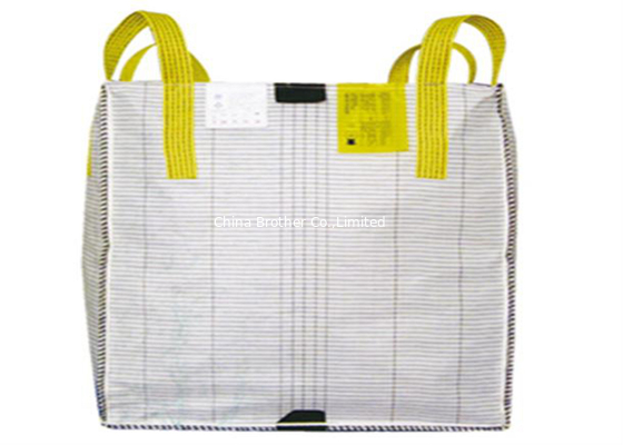 Industrial Solid PP Container Ton Bag / FIBC Jumbo Bags 37&quot; x 37&quot; x 47&quot; or Customized supplier