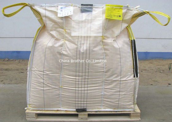 Durable Solid Polypropylene Jumbo Bags For Sand Or Cement Packaging supplier