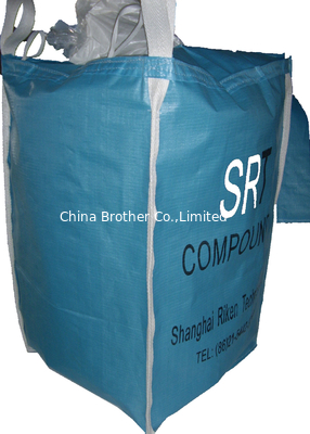 Colored 2205 Lbs PP Woven Jumbo Bags For Packaging PTA Granule / EVA Pellets supplier