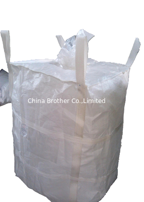 Four Panel Polypropylene Fibc Bulk Bags For Pellets Transportation High Capacity supplier