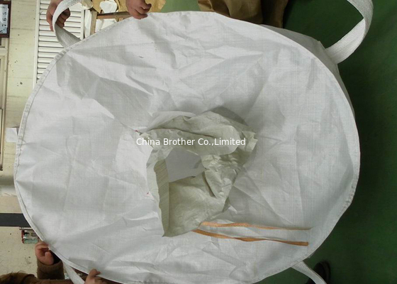 Circular / Tubular FIBC Jumbo Bags For Building Sand Packing 500kg To 2 Tons supplier