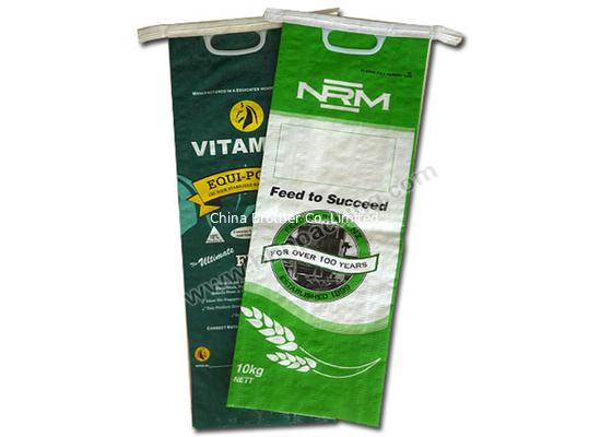 100% Virgin PP Woven Animal Feed Bags Double Folded supplier