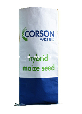 BOPP Laminated PP Woven Bags for Seed Packaging 25Kg 100% Recyclable supplier