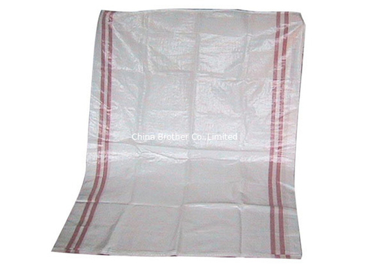 Waterproof Recycled Woven Polyethylene Bags , Fertilizer Packaging Bags 25KG / 50KG supplier