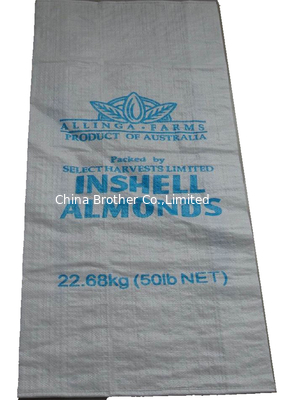 Woven Polyethylene Sacks For Packing Fertilizer / Feed /  Sand supplier