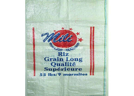 Anti Slip 100% Virgin PE Woven Bag For Packing Cement , Coal , Salt Light Weight supplier