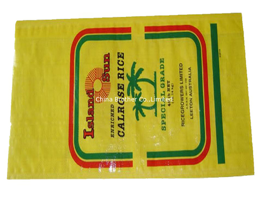 Customized Color PE Woven Bag , Sand Packing Woven Sack Bags Recyclable supplier