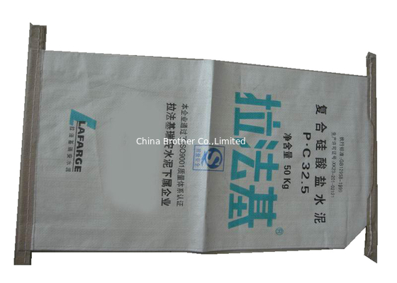 Plastic Valve Bags For Cement / Chemical Packaging supplier