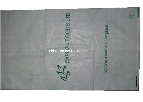 Multi Color Printed Flour Packaging Bags , Woven Polypropylene Flour Packing Bags supplier