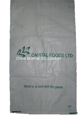 Custom Polypropylene PP Woven Sacks for Flour / Seeds / Urea Agricultural Packing supplier