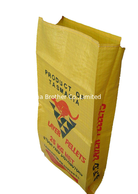 High Strength 50kgs PP Woven Sugar Bag , Large Snack Food Packaging Bags supplier