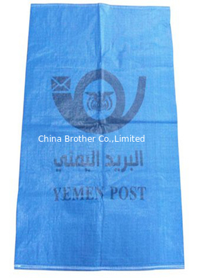 Woven Polypropylene Courier Packing Bags 25KG / 50KG Waterproof Recycled supplier