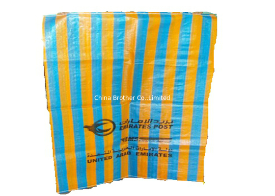 High Strength PP Woven Courier Packing Bags / Postal Packaging Bags Reusable supplier