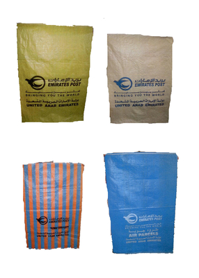 Printed PP Woven Postal Packaging Bags Waterproof supplier