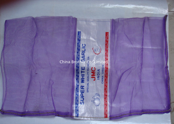 Heavy Duty Poly Mesh Bags For Produce , Polypropylene Mesh Fruit And Vegetable Bags supplier