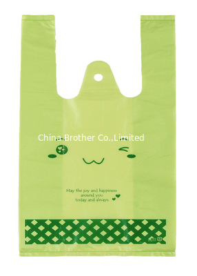 Biodegradable Plastic Grocery Bags / Shopping Bags supplier