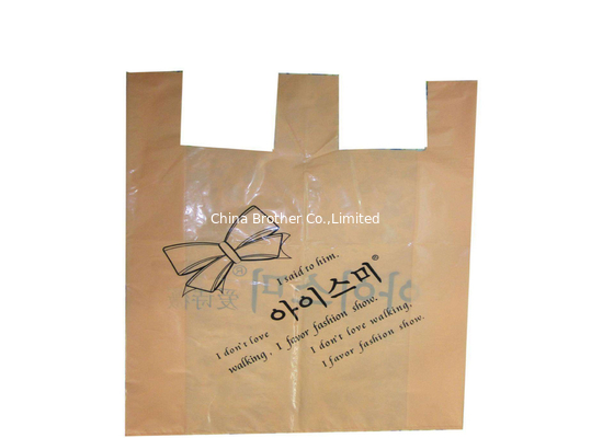 Custom Printed Plastic Merchandise Bags Eco Friendly supplier