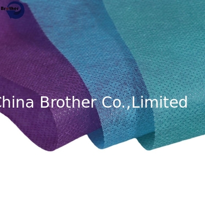 Fleece non-woven ice silk fabric felt ribbon polyester 100% cotton fabric cloth roll supplier