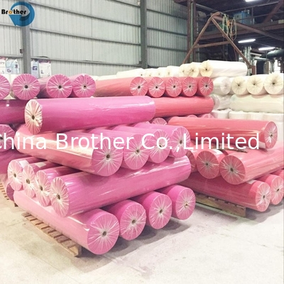Printed and Embossed Eco-friendly Polypropylene PP Spunbond Non-woven Non woven Nonwoven Fabric Paper Flower Wrapping supplier