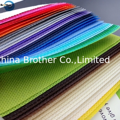 Quality First Colorful 100 Polyester Spunbond Non Woven Fabric for bag supplier