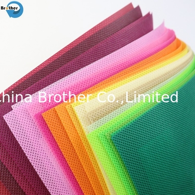 Premium Nonwoven Fabric in Mei Red for Upholstery and Home Decor supplier