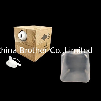Laboratory 5L Plastic LDPE Cubitainers Liquid Collapsible Container Ultrasound Gel Cubitainer supplier