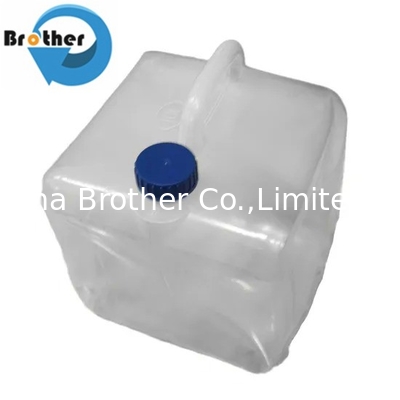 Foldable 5 liter LDPE Cubitainer Bag Collapsible Plastic 5L 10L 15L 20L Cube Seal Cap Nature True Color for Liquid supplier