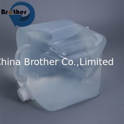 Folding Bucket Liquid Container with Handle Soft Collapsible Plastic LDPE Outdoor Goods Never Leaking 5L~ 20L Cube Seal Cap supplier